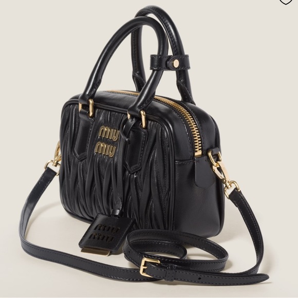 ISO IN SEARCH OF! Miu Miu Arcadie Matelasse Nappa Leather Bag - Picture 2 of 3